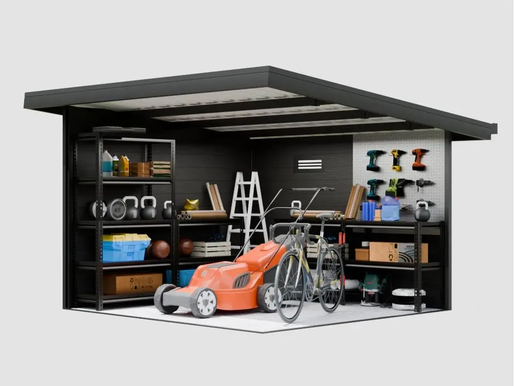 Reclaim Your Space: The Forestar CeilingStar Shed – Spacious, Organized Garden Storage