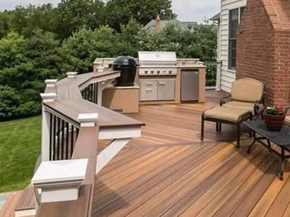 Reinforced Wood–Plastic Composite Material